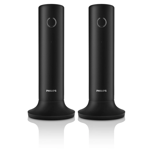 [4895229124271] PHILIPS Telefone Dect M4502b/34 Preto 2 Auscultadores