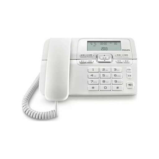 [4895229128590] PHILIPS Téléphone Fixe M20w/00 Blanc