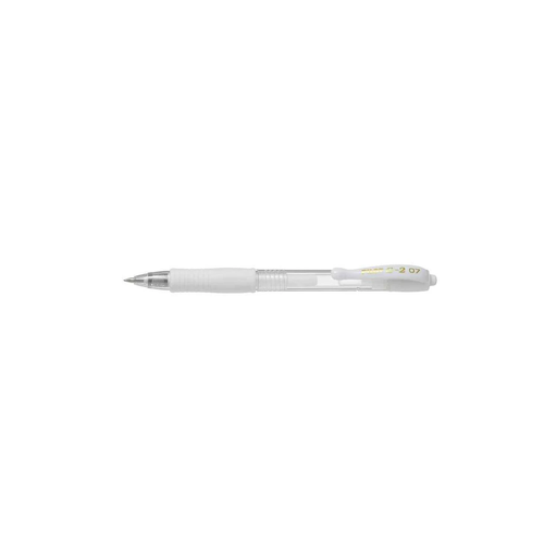[4902505462344] PILOT Bolígrafo de Tinta Gel G2 07 Punta Media Blanco Pastel X 12