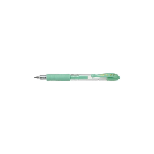 [4902505462368] PILOT Bolígrafo de Tinta Gel G2 07, Verde Pastel X 12