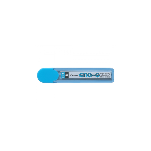 [4902505477034] PILOT Eno B 0.7mm Graphite Refill Leads - Pack of 12