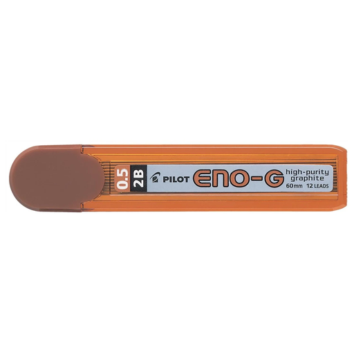 [4902505477201] PILOT 12 Estuches de 12 Minas de Recambio 2B 0.5mm