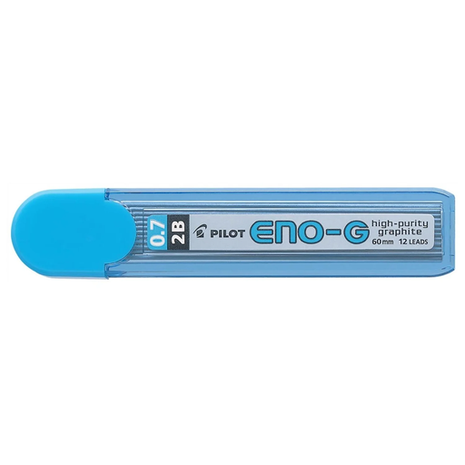 [4902505477263] PILOT Eno-g 12 Minas de grafito para portaminas 2B 12 x 0,7 mm