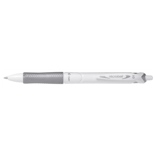 [4902505479212] PILOT Bolígrafo Retráctil Grip Acroball Pure White 1.0 Negro