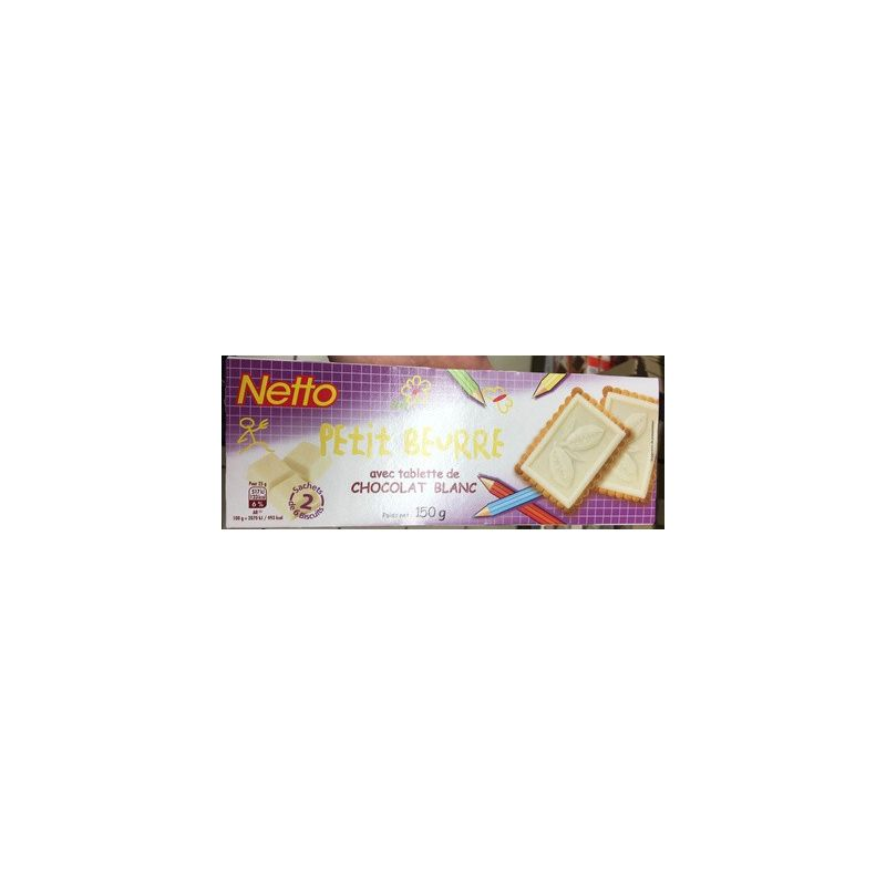 NETTO Tableta Chocolate Blanco 150 g