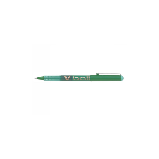 [4902505487354] PILOT Bolígrafo Roller Tinta Líquida V-ball 10 Punta Gruesa Verde X 12