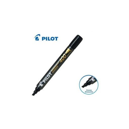 [4902505511172] PILOT Permanent Marker 400 Black Chisel Tip