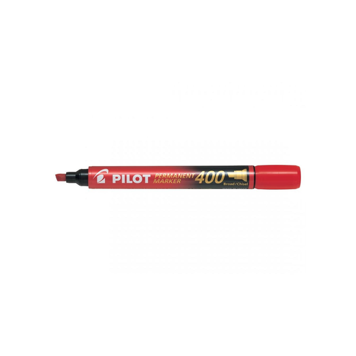 [4902505511226] PILOT Marqueur Indélébile 400 Pointe Chiffre Rouge