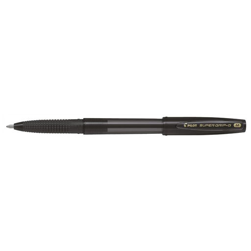[4902505524325] PILOT Super Grip G Ballpoint Pen With Cap Medium Point Black X 12