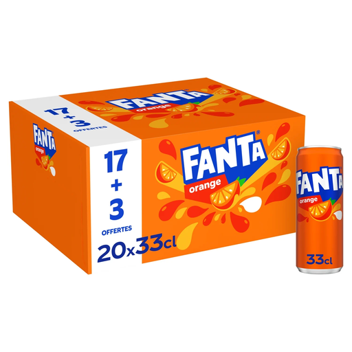 [5000112683097] FANTA Orange + 3 offertes 20 x 33 cl
