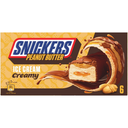 SNICKERS Helado de mantequilla de cacahuete y caramelo, 6 barritas 234 g