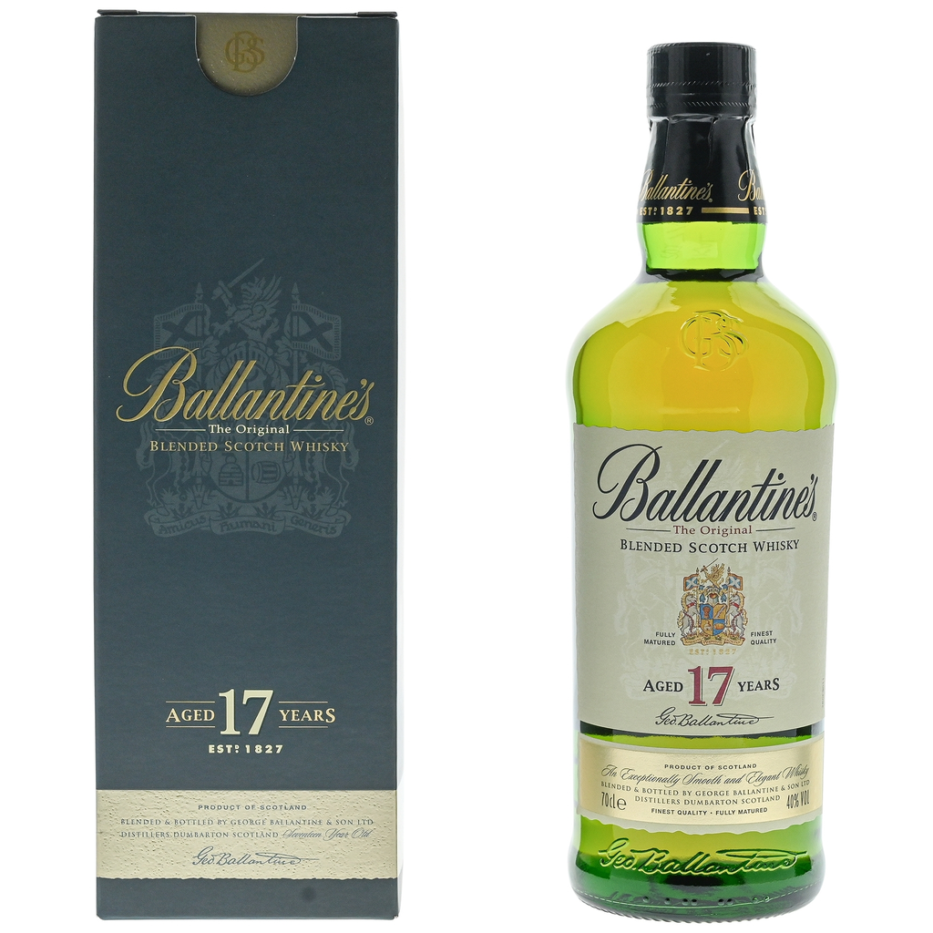 BALLANTINE'S Whisky Blend The Original 17 anos 70 cl
