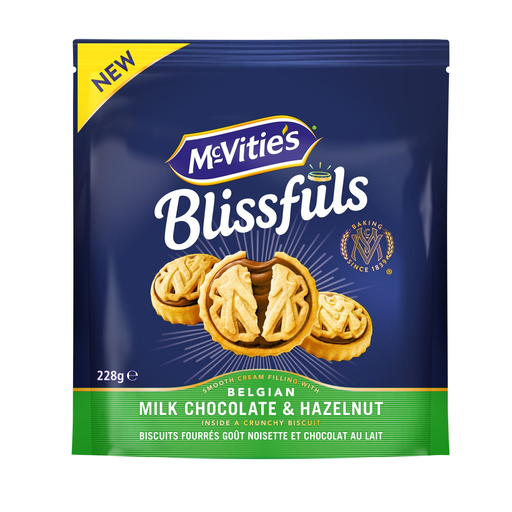 [5000396053623] MC VITIE'S Galletas rellenas de avellana y chocolate con leche 228 g