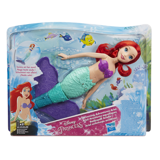[5010993460335] HASBRO Dpr Swimming Adventure Ariel Muñeca