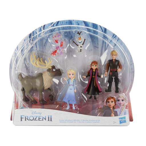 [5010993605323] LA REINE DES NEIGES Disney Frozen, Collection Aventure 2, 5 Mini Poupées, le coffret