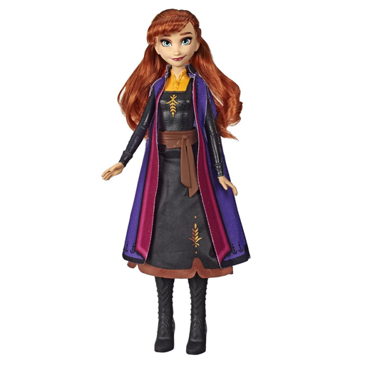 [5010993617210] DISNEY REINE DES NEIGES Poupée Princesse Anna Robe Lumineuse 27cm