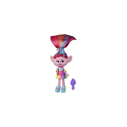 [5010993632923] HASBRO Les Trolls 2 Tournée Mondiale De Dreamworks Poupée Mannequin Deluxe Poppy
