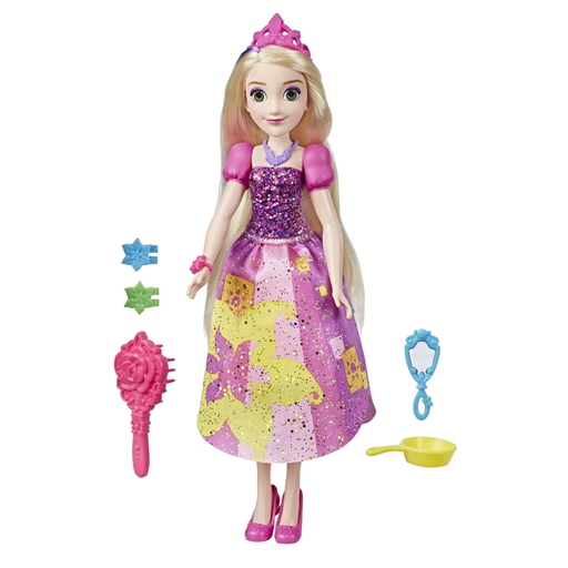 [5010993661954] HASBRO Boneca Princesa Disney Rapunzel Para Pentear 30cm