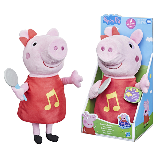 [5010993908035] HASBRO Peppa Pig Oink Along Songs Feature Plush