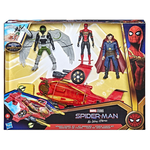 [5010993922017] SPIDERMAN Marvel Jet Aranha com Figuras 15cm, 1 brinquedo