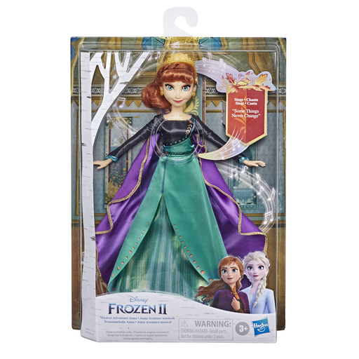 [5010993928965] HASBRO Disney Frozen 2 Anna cantora a boneca