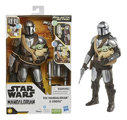 [5010993959808] HASBRO Star Wars The Mandalorian Figura falante & Grogu