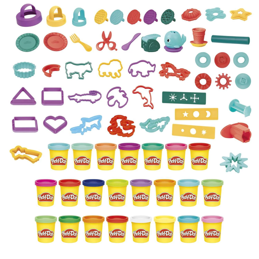 [5010993974061] HASBRO Pâte à modeler Coffret création et accessoires Play-Doh le coffret création