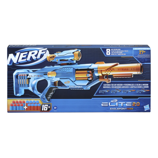 [5010994105259] NERF Elite 2.0 Eaglepoint RD-8 Dart Blaster 1 unit