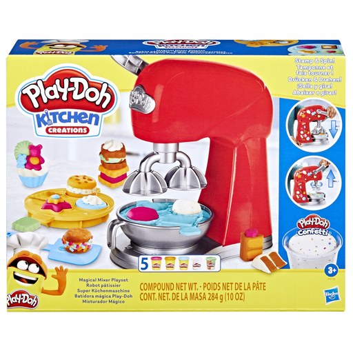 [5010994111861] HASBRO Play-Doh Kitchen Creations Robot Pâtissier, l'unité