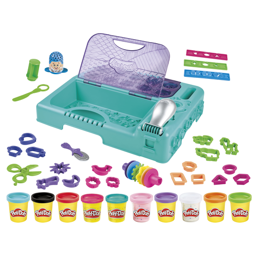 [5010994112080] PLAY-DOH Studio créatif avec plus de 30 outils et 10 pots de pâte à modeler