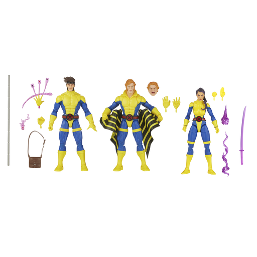 [5010994189198] HASBRO Marvel Legends Figuras Banshee, Gambit e Psylocke