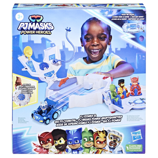 [5010996164018] HASBRO Figurines Pyjamasques QG Pyj'orbital le coffret
