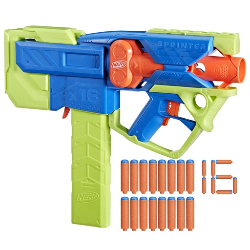 [5010996209429] HASBRO Nerf N Series Gear Up, 3 blasters et 18 fléchettes, la boite