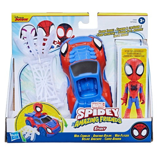 [5010996221803] HASBRO Arachno-bolide de Spidey Marvel, jouets préscolaires