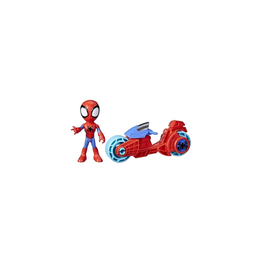 [5010996225573] MARVEL Figura Spidey com mota, brinquedo pré-escolar, Spidey e os Seus Amigos Extraordinários