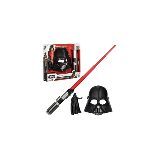 [5010996237354] HASBRO Pack Lado Negro Darth Vader, sabre laser, máscara e figura 15cm