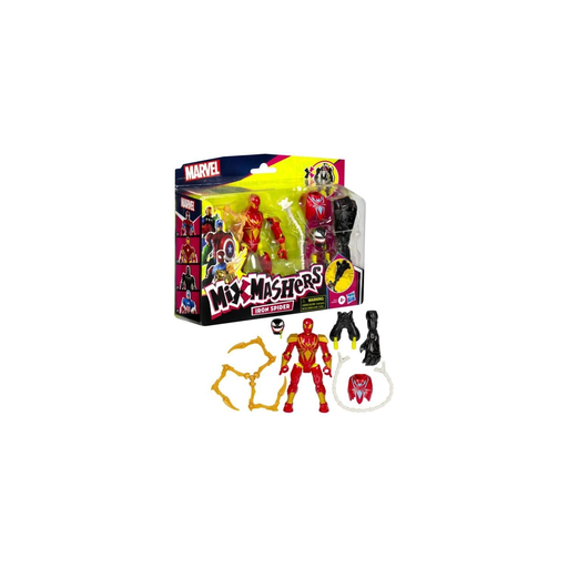 [5010996247698] HASBRO Mix Mashers Iron Spider Deluxe Figura 12cm
