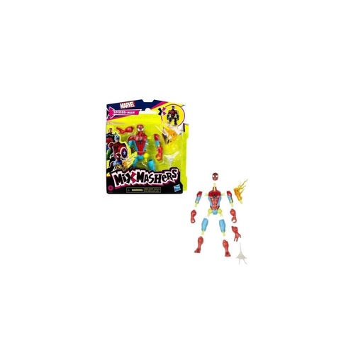 [5010996248930] MARVEL Mixmashers Spider-man Figura 12 cm