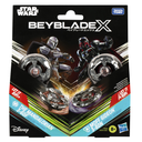 HASBRO Beyblade X Star Wars Collab The Mandalorian 3-60F vs Moff Gideon 3-80N Multipack
