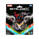 HASBRO Beyblade X Marvel Collab Spider-man 3-60f Vs. Venom 3-80n, Multipack