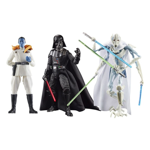[5010996269454] HASBRO Star Wars Black Series 3 figurines Masters of Evil 15cm