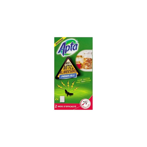 [3250391658947] APTA Food Moth Traps, odorless glue traps 2 traps