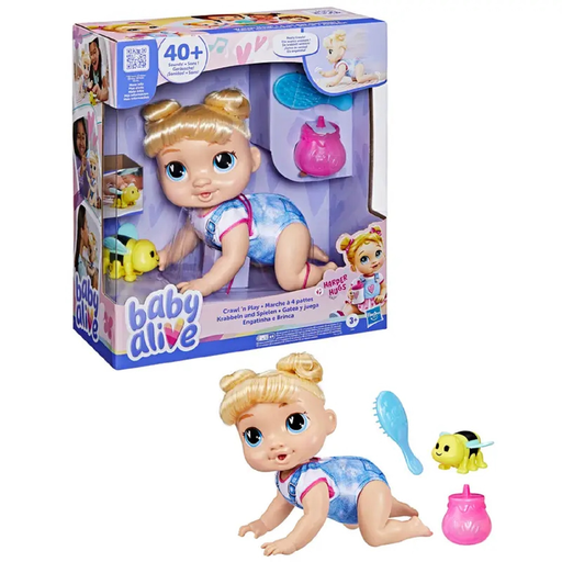 [5010996271945] HASBRO Baby Alive Harper Hugs Poupée électronique 27cm, l'unité