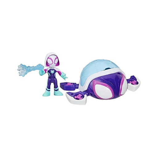 [5010996281197] HASBRO Ghost-Spider Water-Webs Figure and Vehicle, Marvel Spidey and His Amazing Friends