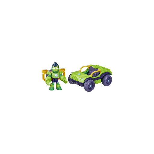 [5010996288776] HASBRO Iron Hulk Figure and Armored Vehicle Marvel Iron Man and his Awesome Friends