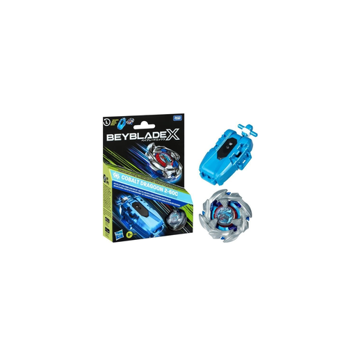 [5010996290021] HASBRO Beyblade X Cobalt Dragoon 2-60C with deluxe string launcher