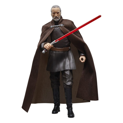 [5010996300928] HASBRO Star Wars Episodio III Black Series Figura 20º Aniversario Count Dooku 15cm