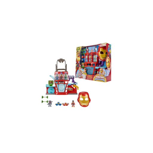 [5010996313270] HASBRO Cuartel General de Iron Man Marvel Iron Man and his Awesome Friends