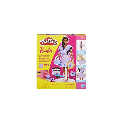[5010996315687] MATTEL Play-doh Barbie Style Fashionista, Modeling Dough Set
