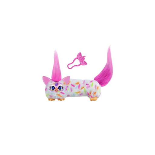 [5010996330185] HASBRO Furby Dj Furblets Berry-cup-cake Mini Electronic Plush